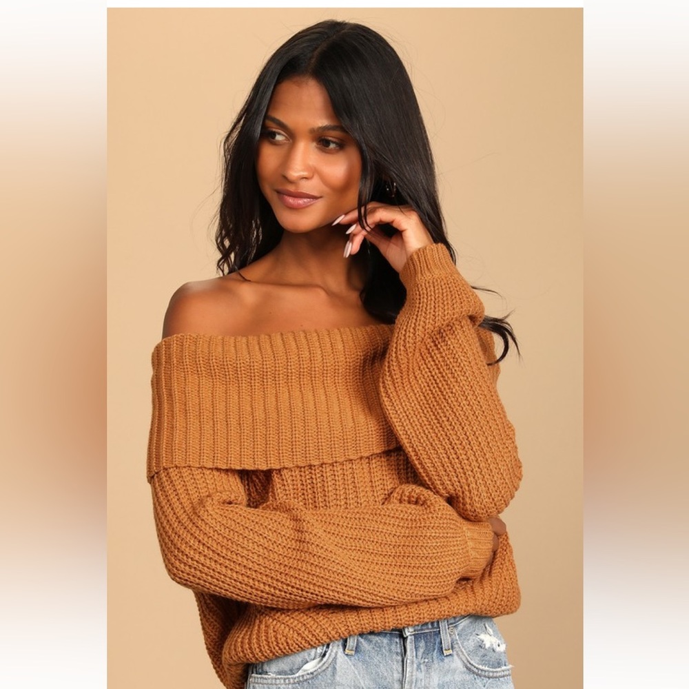 Off the Shoulder Sweater Top ❤️